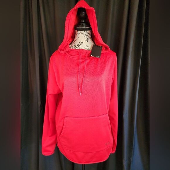 NWT Under Armour Womens Fleece Pull Over Hoodie - Picture 2 of 12